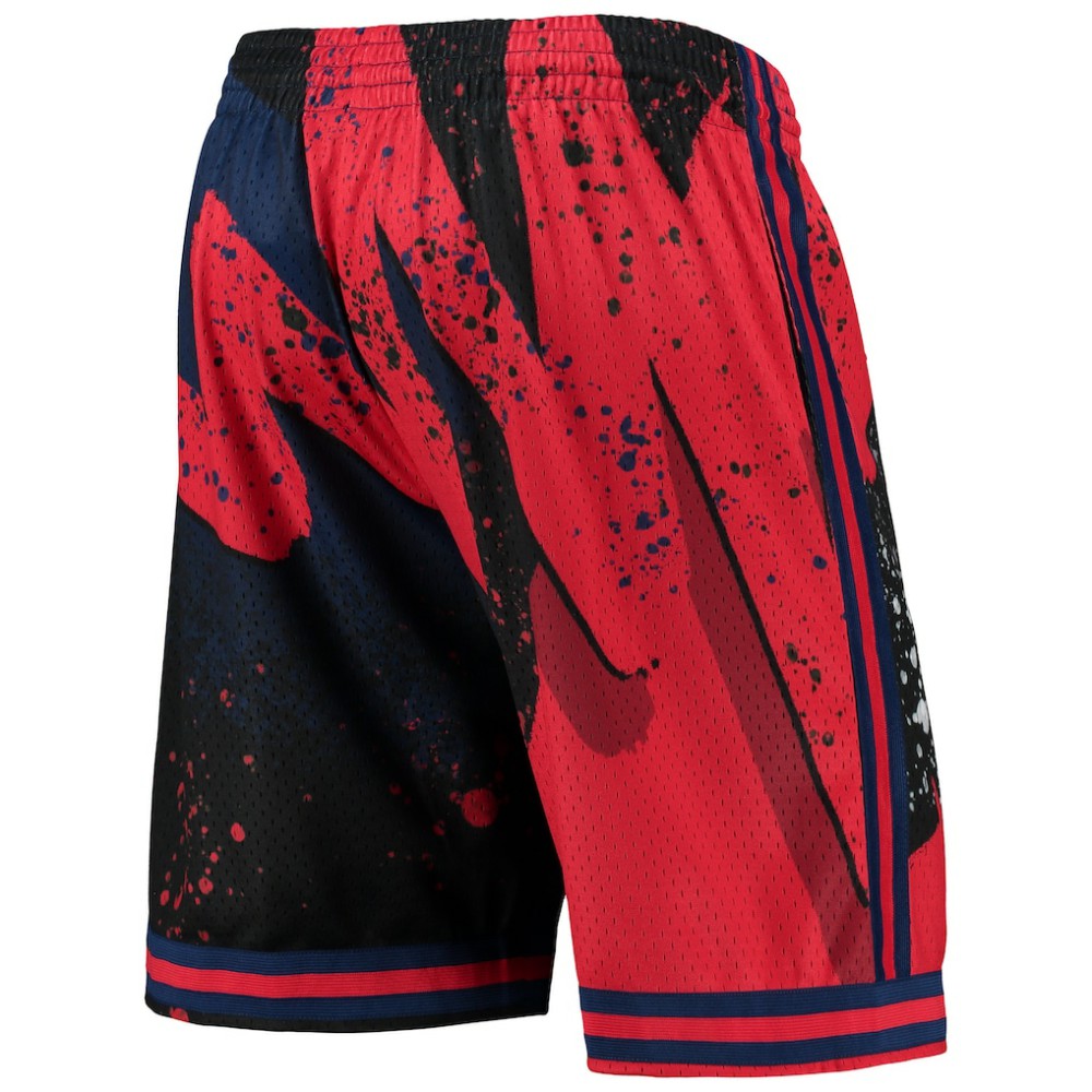 Atlanta Braves Hyper Hoops Shorts Red | Mitchell & Ness