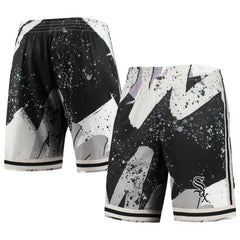 Chicago White Sox Hyper Hoops Shorts Black | Mitchell & Ness