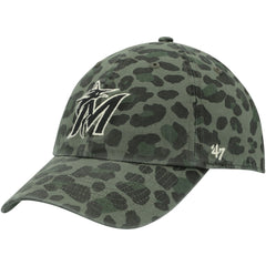 Miami Marlins Women's Bagheera Clean Up Adjustable Hat Green | 47 brand