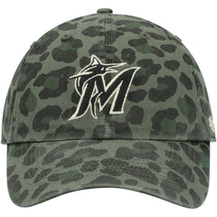 Miami Marlins Women's Bagheera Clean Up Adjustable Hat Green | 47 brand