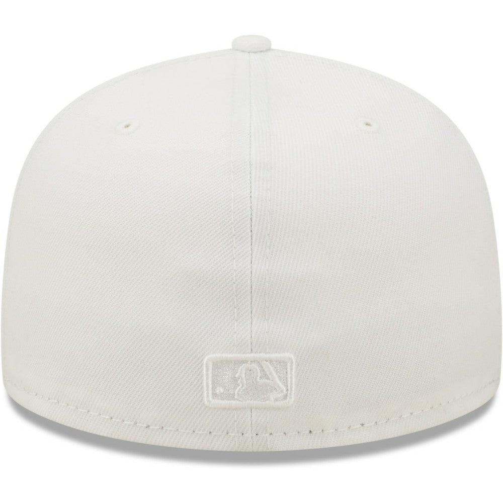Chicago White Sox White on White 59FIFTY Fitted Hat | New Era