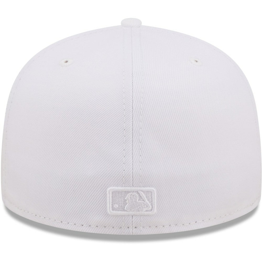 Pittsburgh Pirates White on White 59FIFTY Fitted Hat | New Era