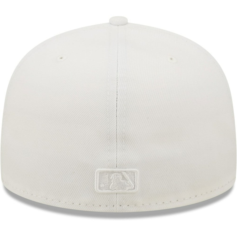 Boston Red Sox White on White 59FIFTY Fitted Hat | New Era