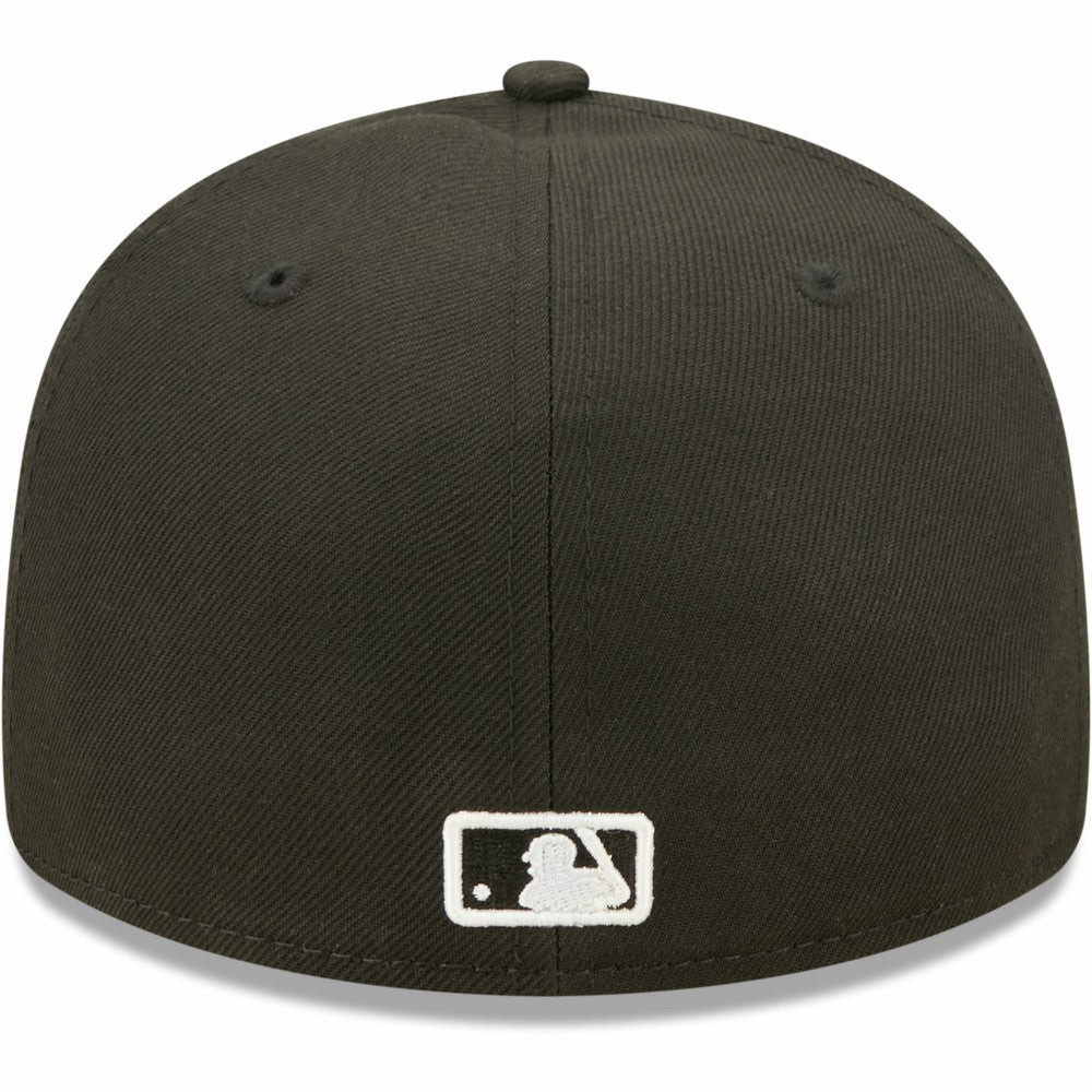 Miami Marlins Black & White Low Profile 59FIFTY Fitted Hat | New Era
