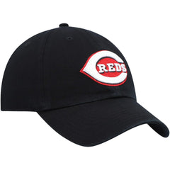 Cincinnati Reds Clean Up Adjustable Hat Black | 47 brand