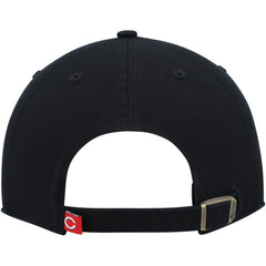 Cincinnati Reds Clean Up Adjustable Hat Black | 47 brand