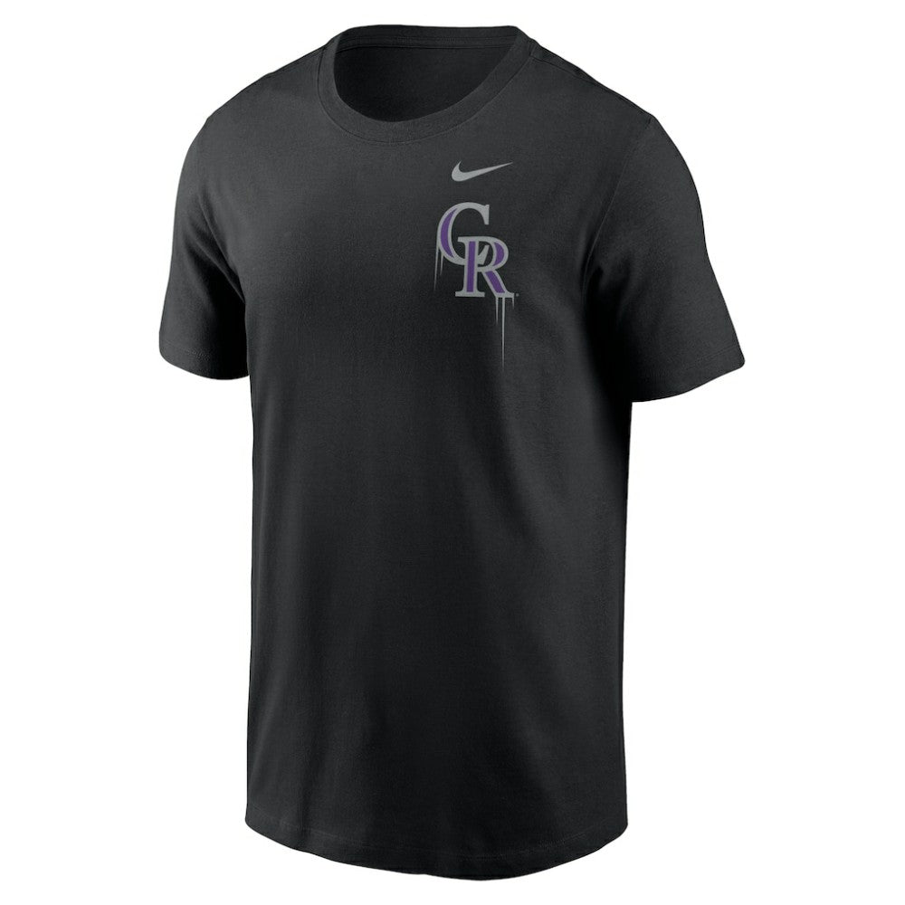 Colorado Rockies Mile High Local Team T-Shirt Black | Nike