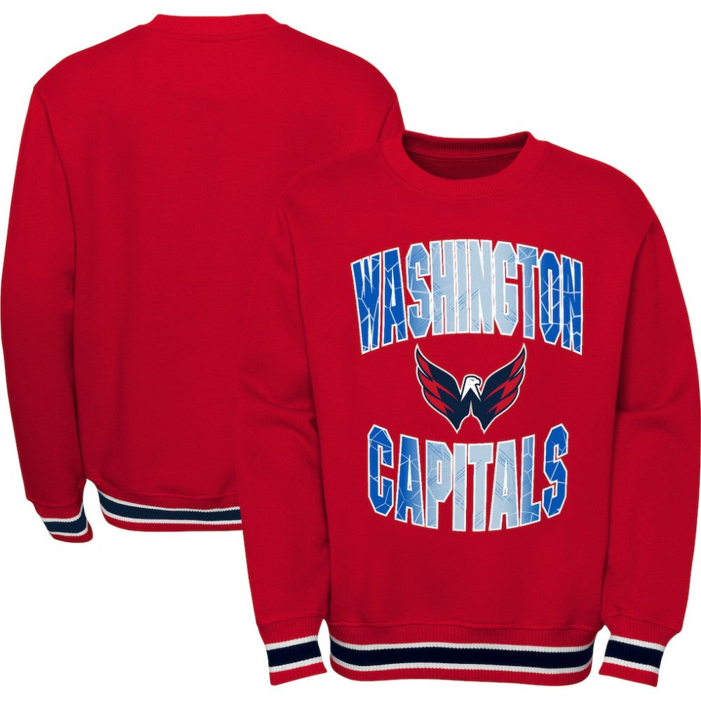 Washington Capitals Youth Classic Blueliner Pullover Sweatshirt Red