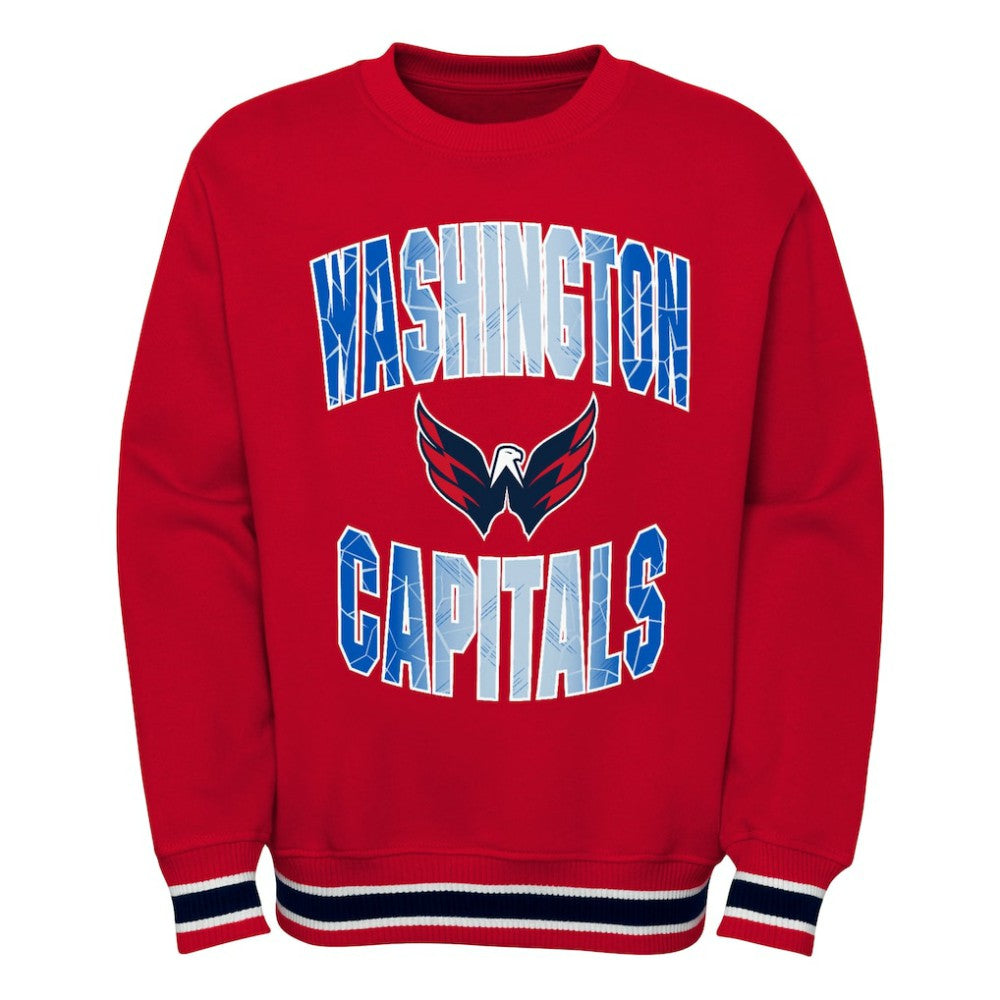 Washington Capitals Youth Classic Blueliner Pullover Sweatshirt Red