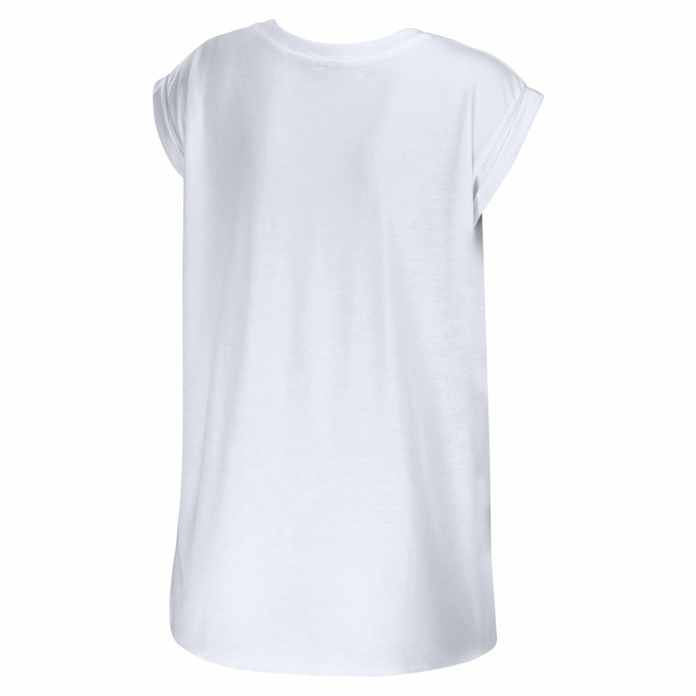 Minnesota Wild WEAR by Erin Andrews Women's Greetings From Muscle T-Shirt White