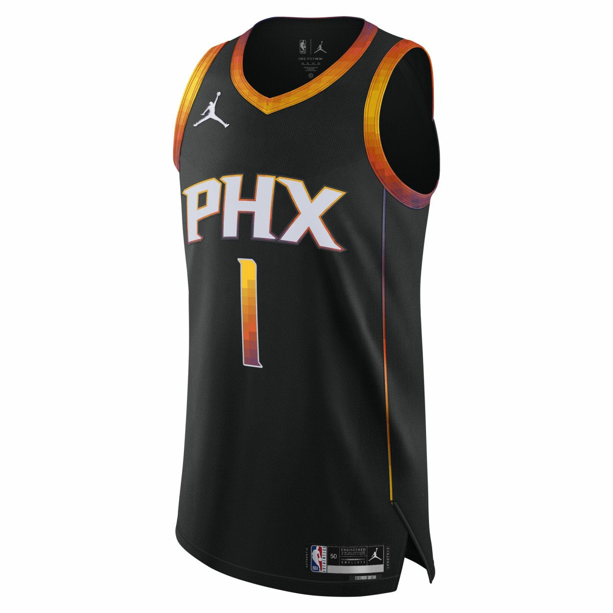 Devin Booker Phoenix Suns Jordan Brand Authentic Player Jersey - Statement Edition - Black shop