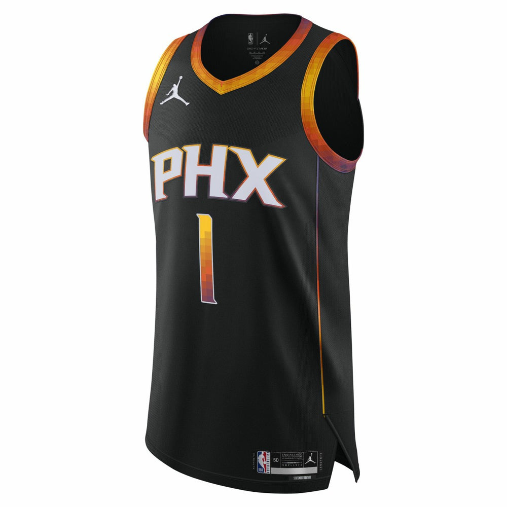 Devin Booker Phoenix Suns Jordan Brand Authentic Player Jersey - Statement Edition - Black shop