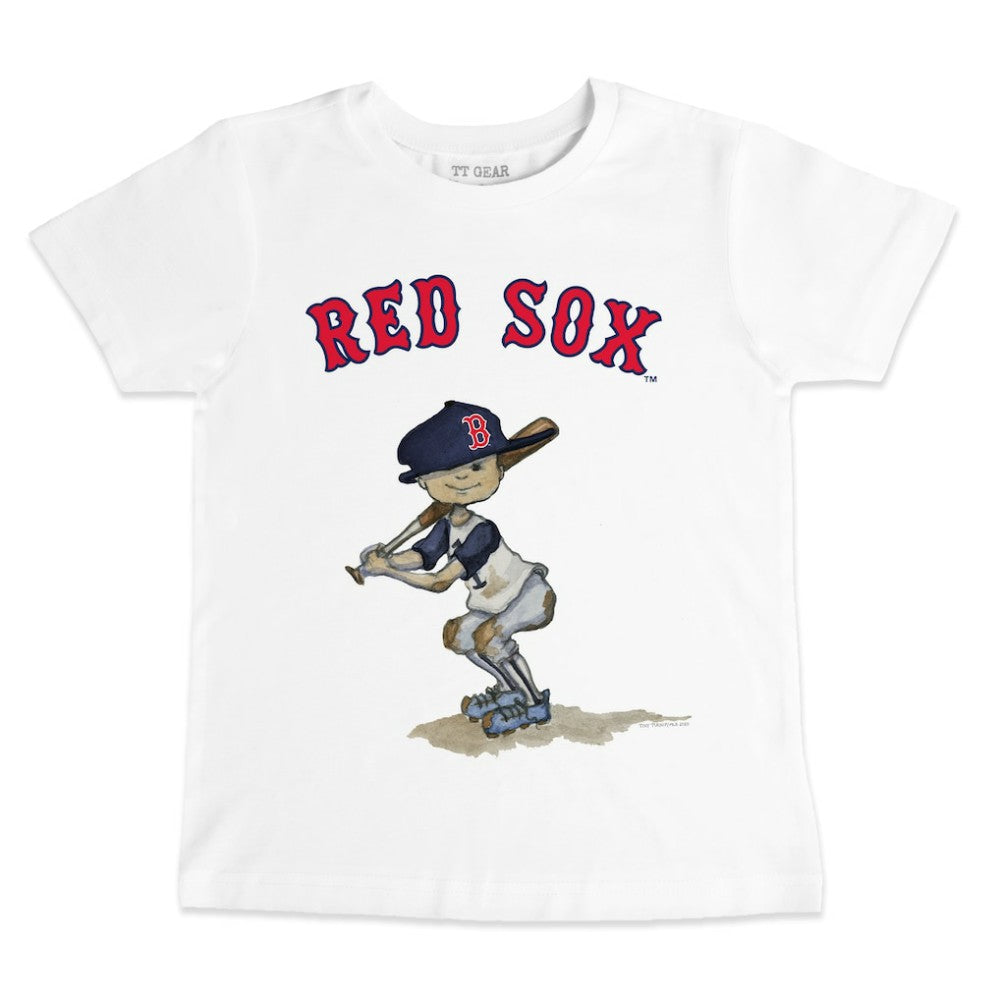Boston Red Sox Tiny Turnip Youth Team Slugger T-Shirt White