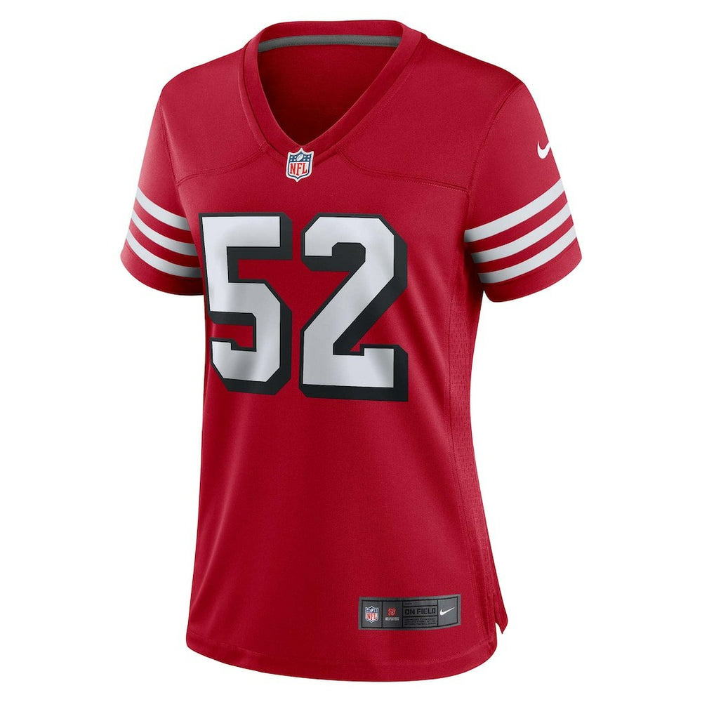 Patrick Willis San Francisco 49ers Women's Alternate Game Jersey - Scarlet