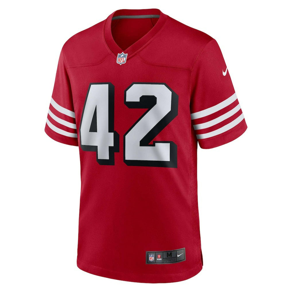 Ronnie Lott San Francisco 49ers Retired Player Alternate Game Jersey - Scarlet