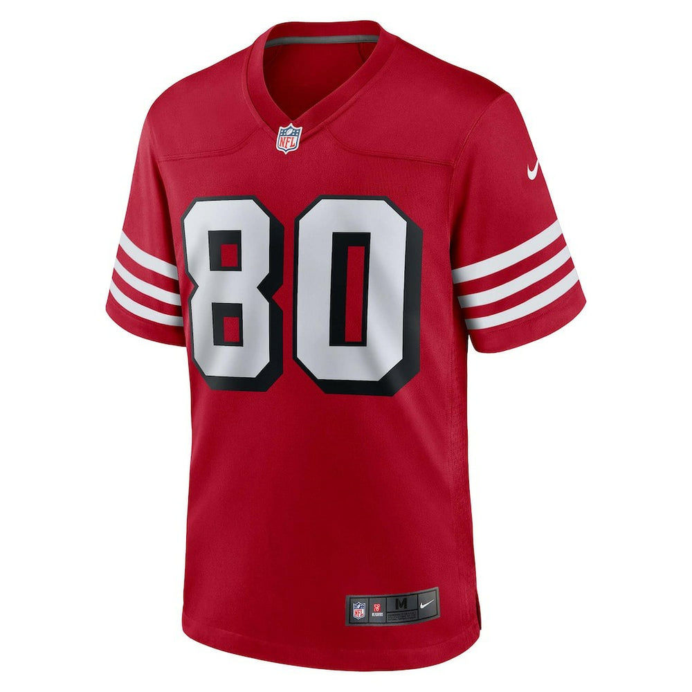 Jerry Rice San Francisco 49ers Retired Player Alternate Game Jersey - Scarlet