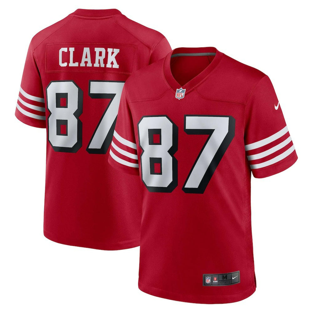Dwight Clark San Francisco 49ers Retired Player Alternate Game Jersey - Scarlet