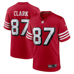 Dwight Clark San Francisco 49ers Retired Player Alternate Game Jersey - Scarlet