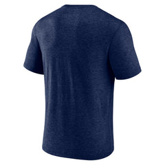 Nashville Predators Wraparound Tri-Blend T-Shirt Navy