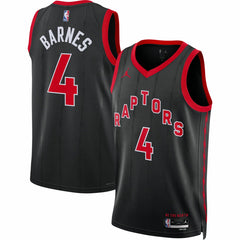 Scottie Barnes Toronto Raptors Jordan Brand Unisex Swingman Jersey - Statement Edition - Black outlet