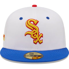 Chicago White Sox 2005 World Series Cherry Lolli 59FIFTY Fitted Hat White/Royal | New Era
