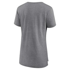 Philadelphia Flyers Women's Slow Whistle Tri-Blend T-Shirt Gray