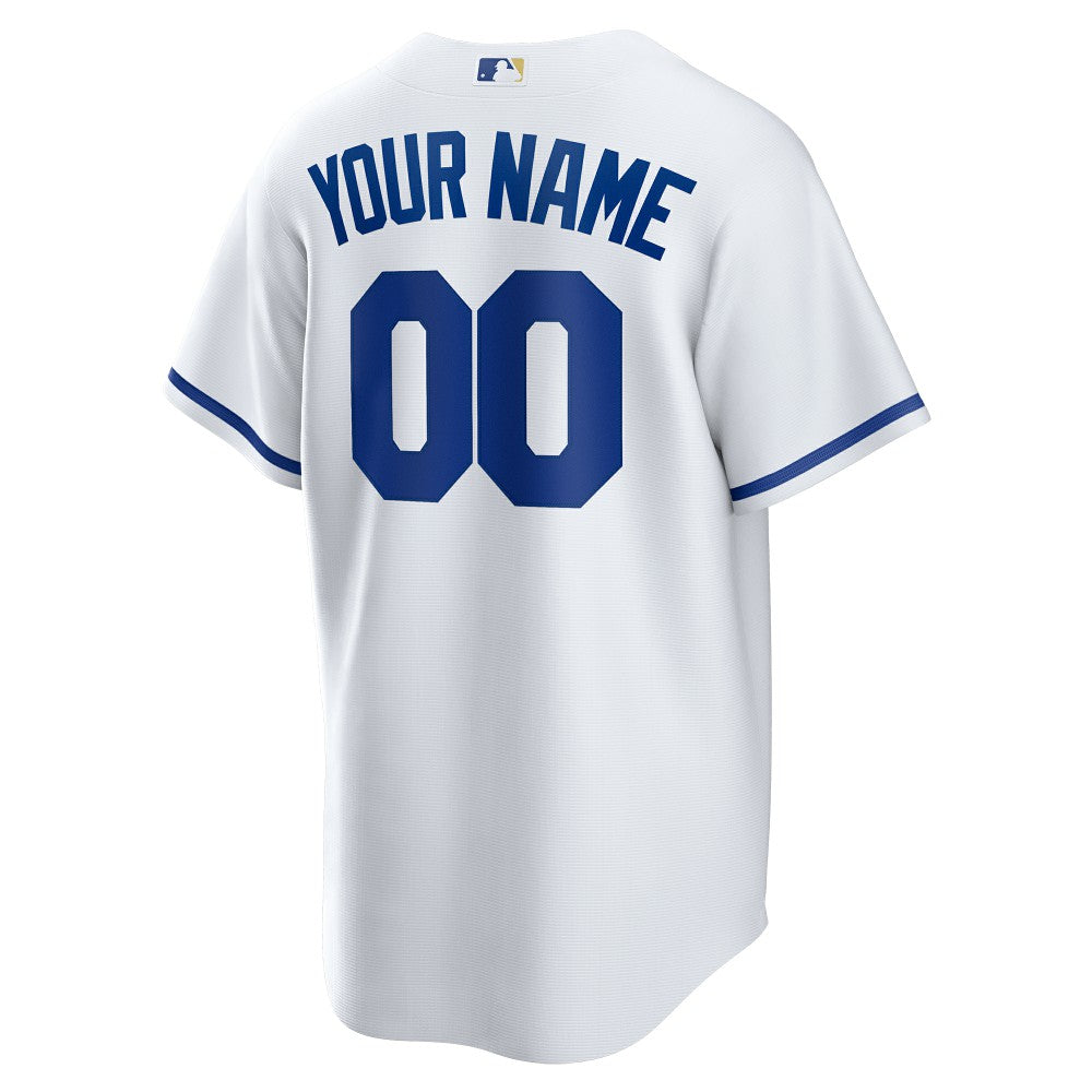 Kansas City Royals Replica Custom Jersey White | Nike