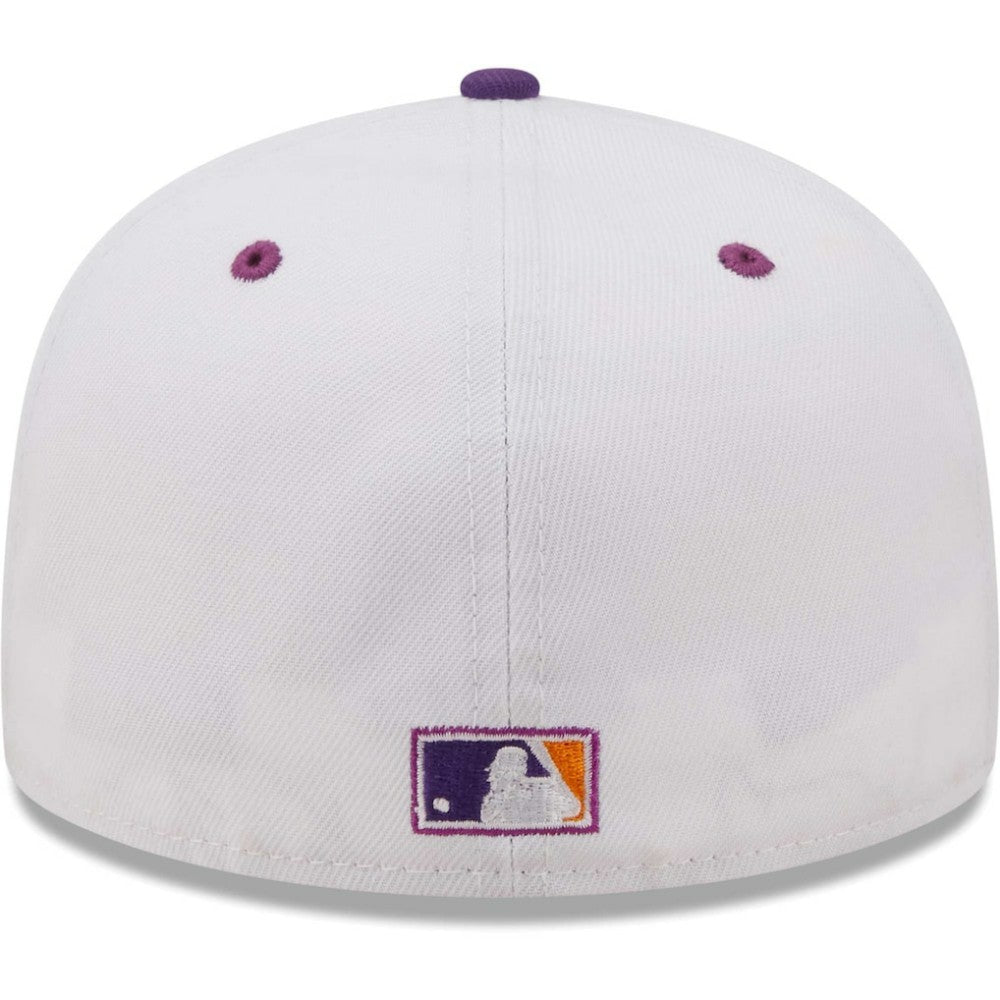 New York Yankees 2000 World Series Grape Lolli 59FIFTY Fitted Hat White/Purple | New Era