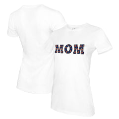 Detroit Tigers Tiny Turnip Women's Mom T-Shirt White