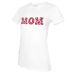 Philadelphia Phillies Tiny Turnip Women's Mom T-Shirt White