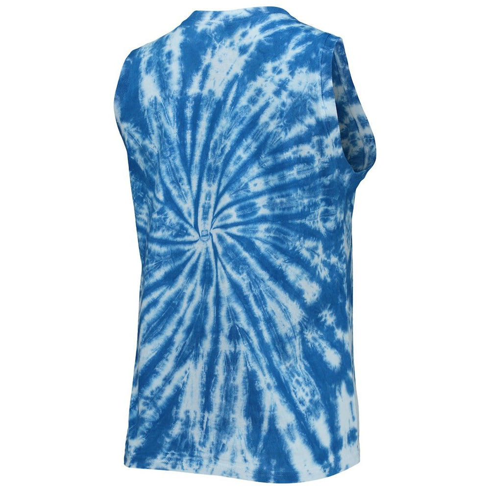 Dallas Cowboys Lauren James Women's Tie-Dye Jersey Boxy Tank Top - Royal cheap