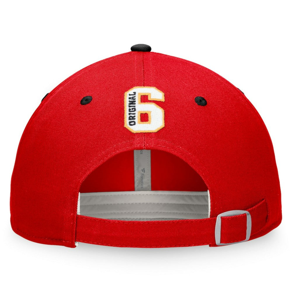 Chicago Blackhawks Fanatics Original Six Adjustable Hat Red