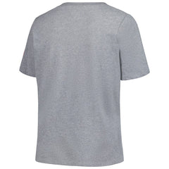 Colorado Rockies Women's City Connect Plus Size V-Neck T-Shirt Gray | New Era