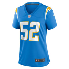 Khalil Mack Los Angeles Chargers Women's Player Jersey - Powder Blue