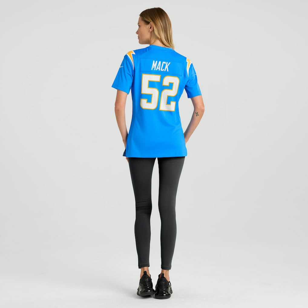 Khalil Mack Los Angeles Chargers Women's Player Jersey - Powder Blue