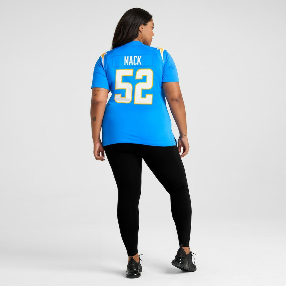 Khalil Mack Los Angeles Chargers Women's Player Jersey - Powder Blue