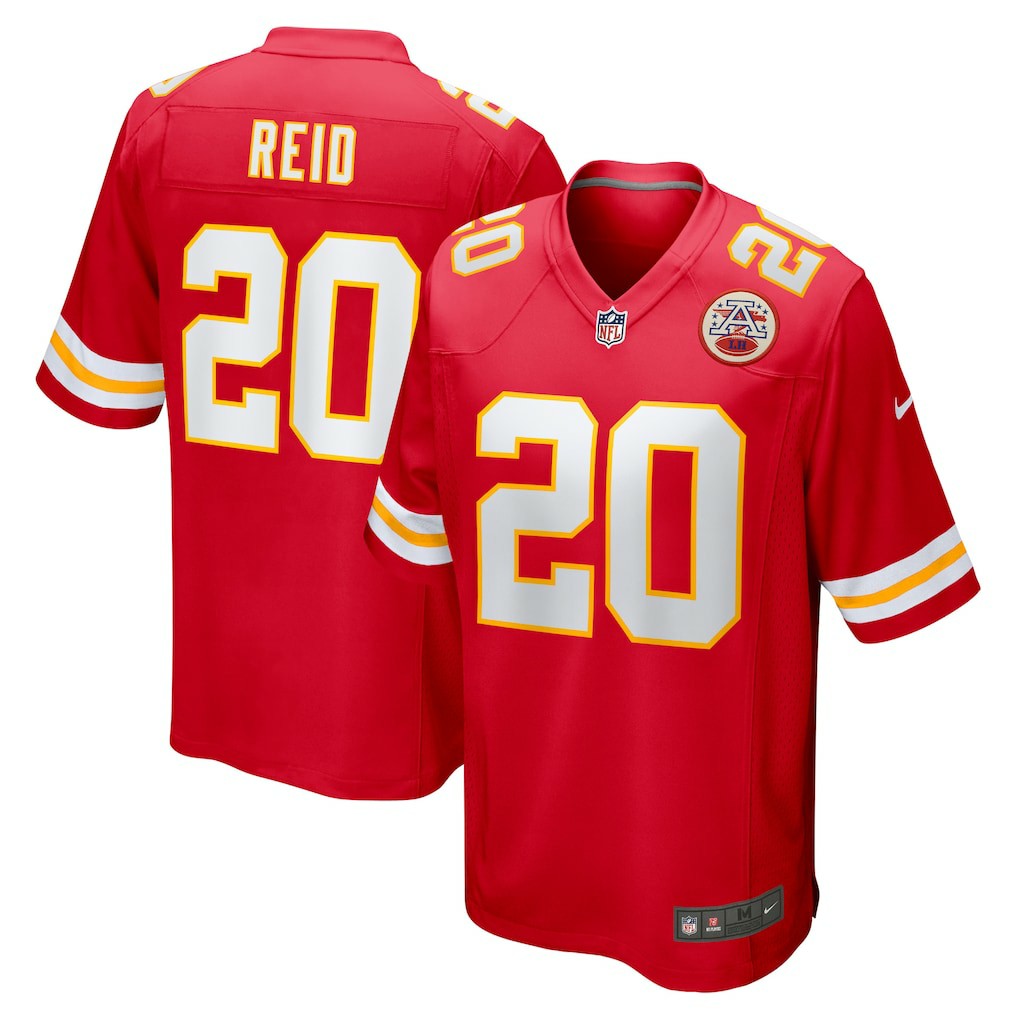 Justin Reid Kansas City Chiefs Game Jersey - Red