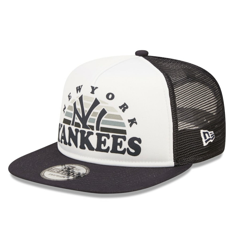 New York Yankees Gradient Golfer 9FIFTY Snapback Hat White/Navy | New Era