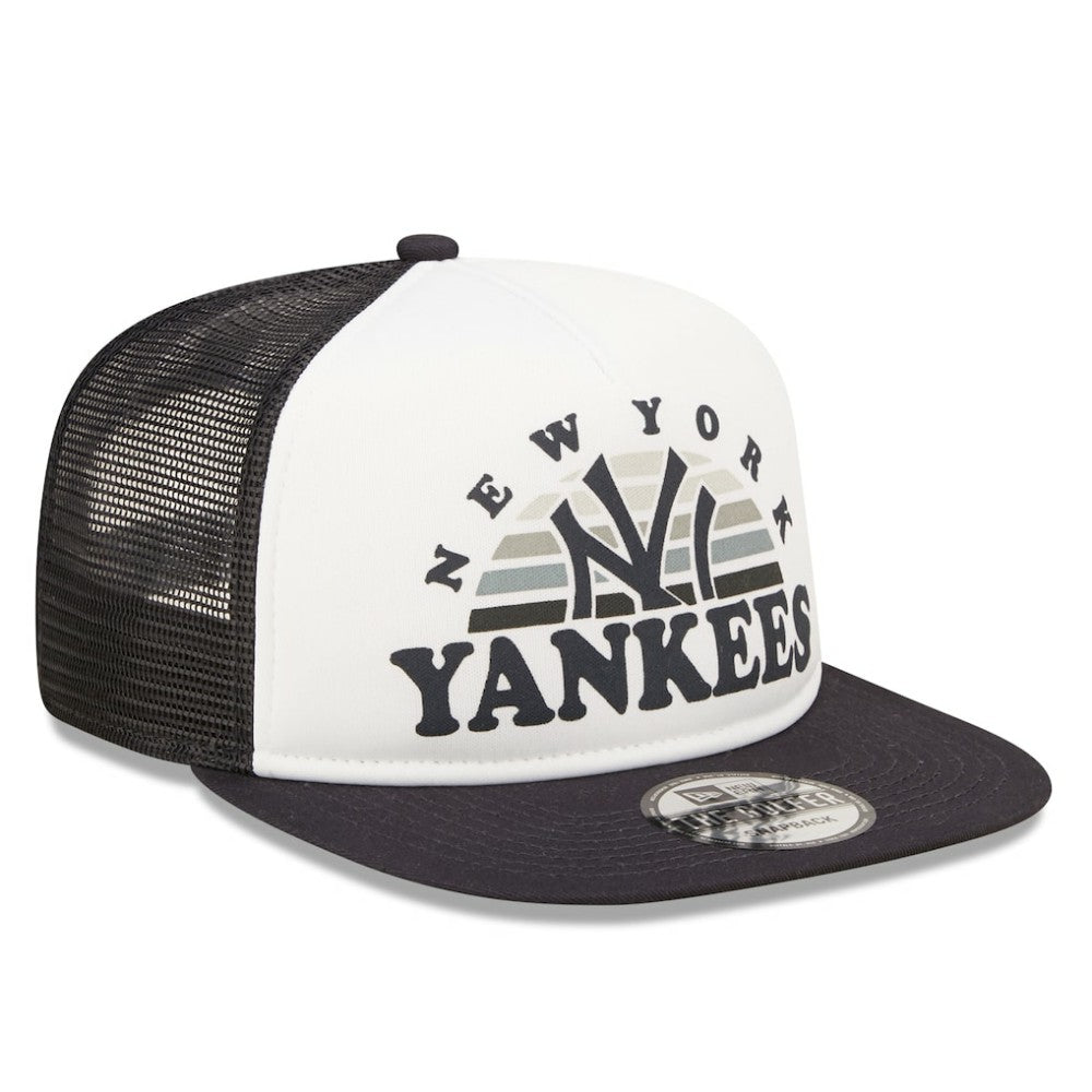 New York Yankees Gradient Golfer 9FIFTY Snapback Hat White/Navy | New Era