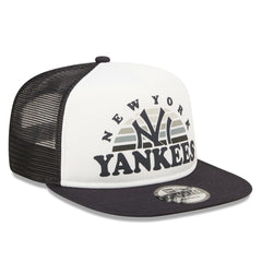 New York Yankees Gradient Golfer 9FIFTY Snapback Hat White/Navy | New Era