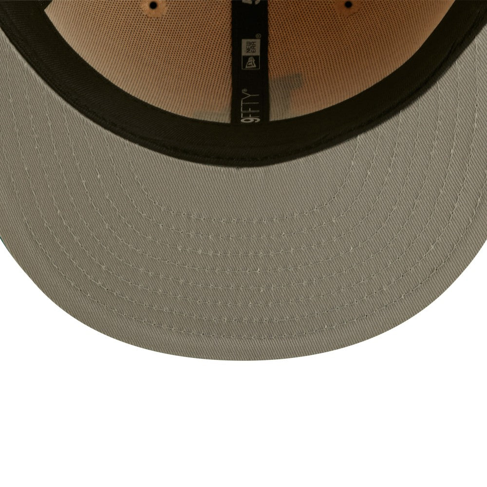 Los Angeles Dodgers  Mango Forest 59FIFTY fitted hat Natural/Teal | New Era
