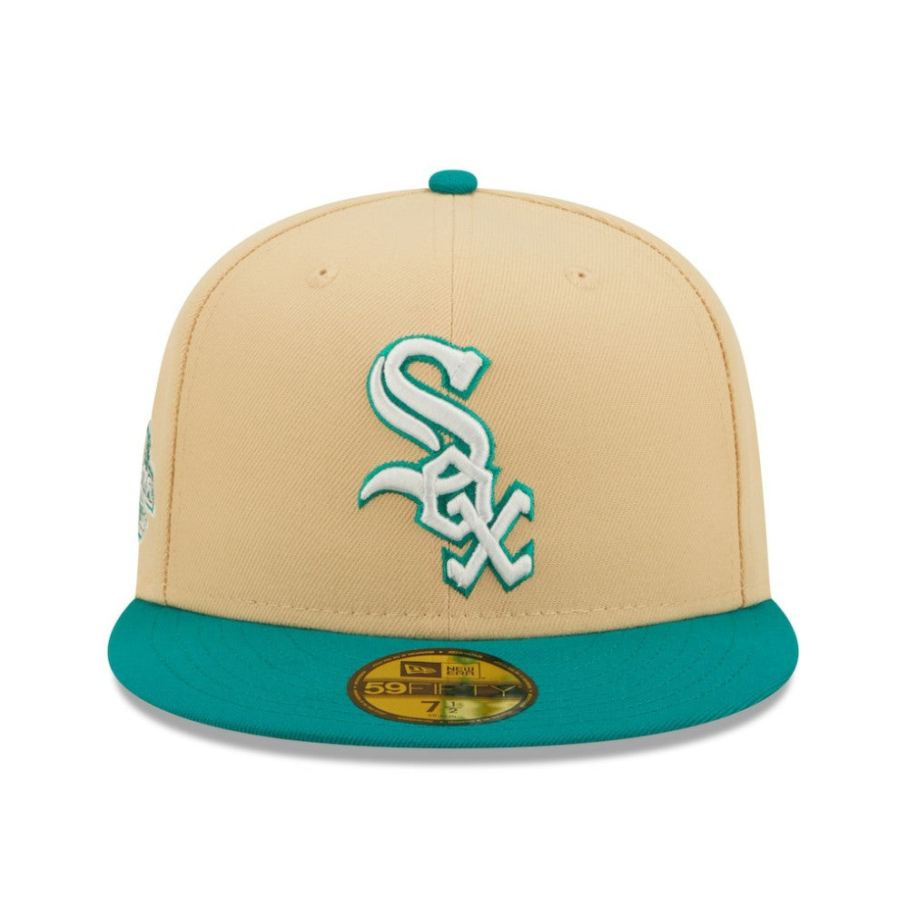 Chicago White Sox  Mango Forest 59FIFTY fitted hat Natural/Teal | New Era