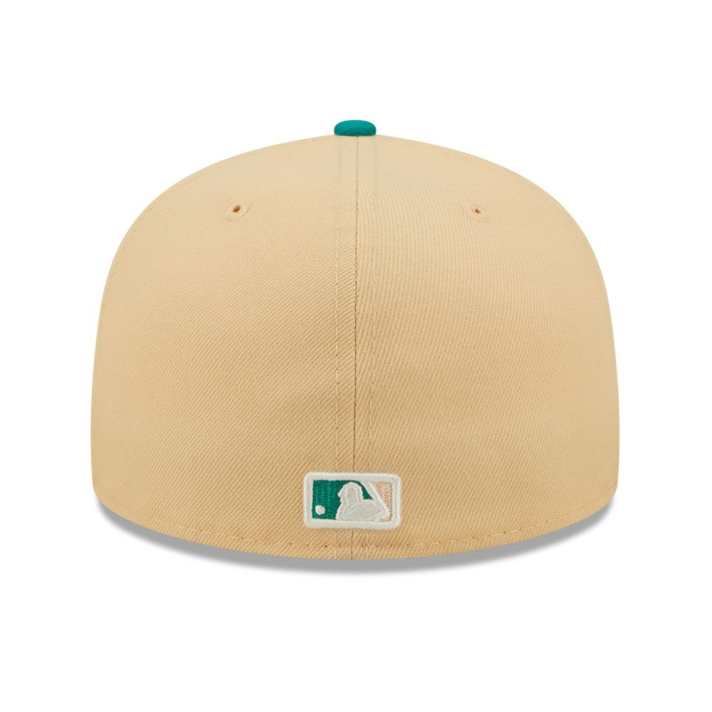 San Francisco Giants  Mango Forest 59FIFTY fitted hat Natural/Teal | New Era