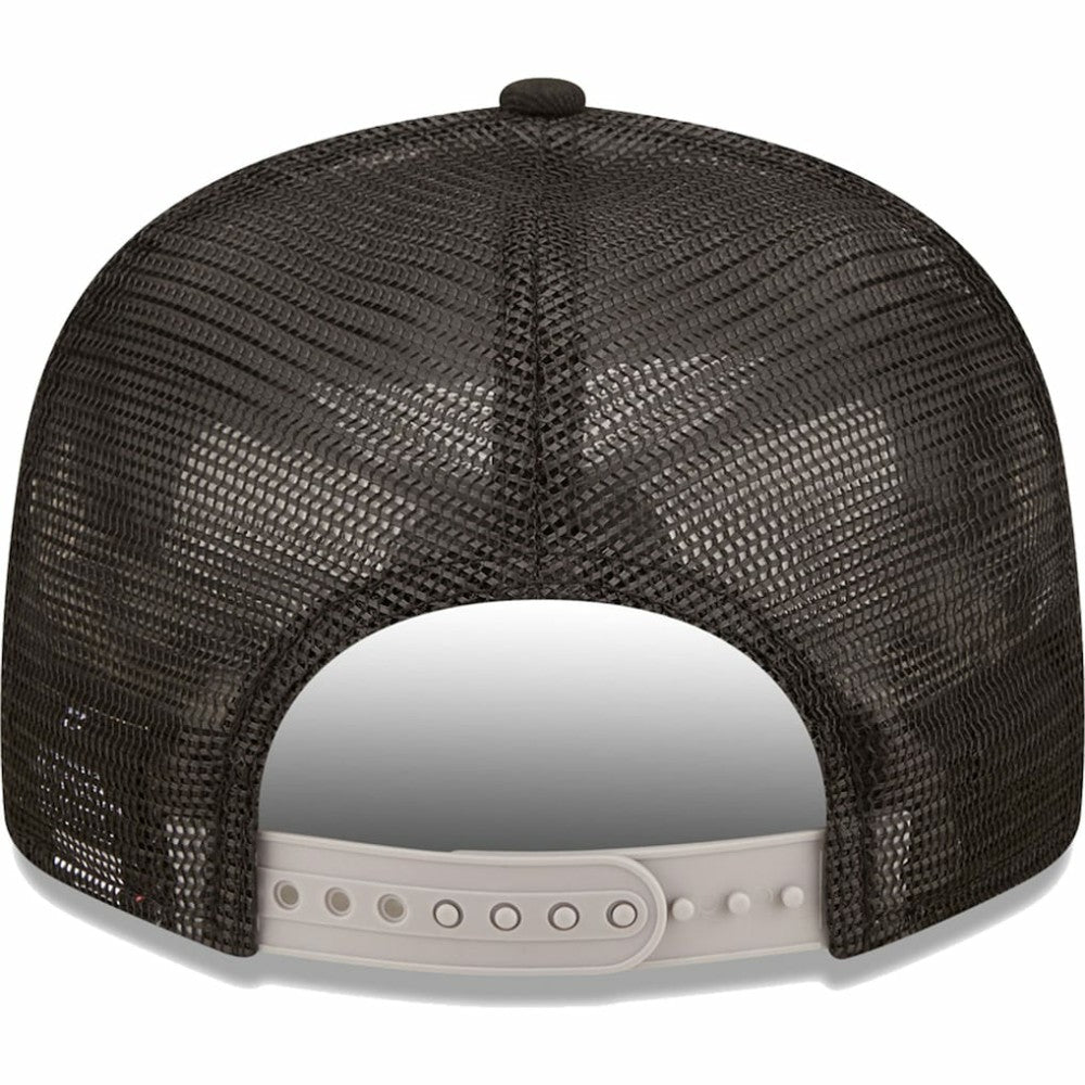 Chicago White Sox Patriot Trucker 9FIFTY Snapback Hat Black | New Era