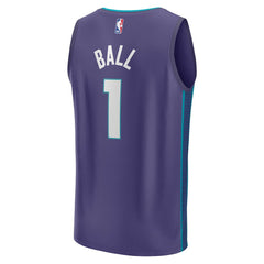 LaMelo Ball Charlotte Hornets Fast Break Replica Player Jersey - Statement Edition - Purple