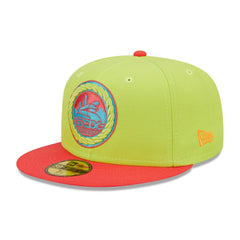 Chicago White Sox 1983 MLB All-Star Game Cyber Highlighter 59FIFTY Fitted Hat Green/Red | New Era