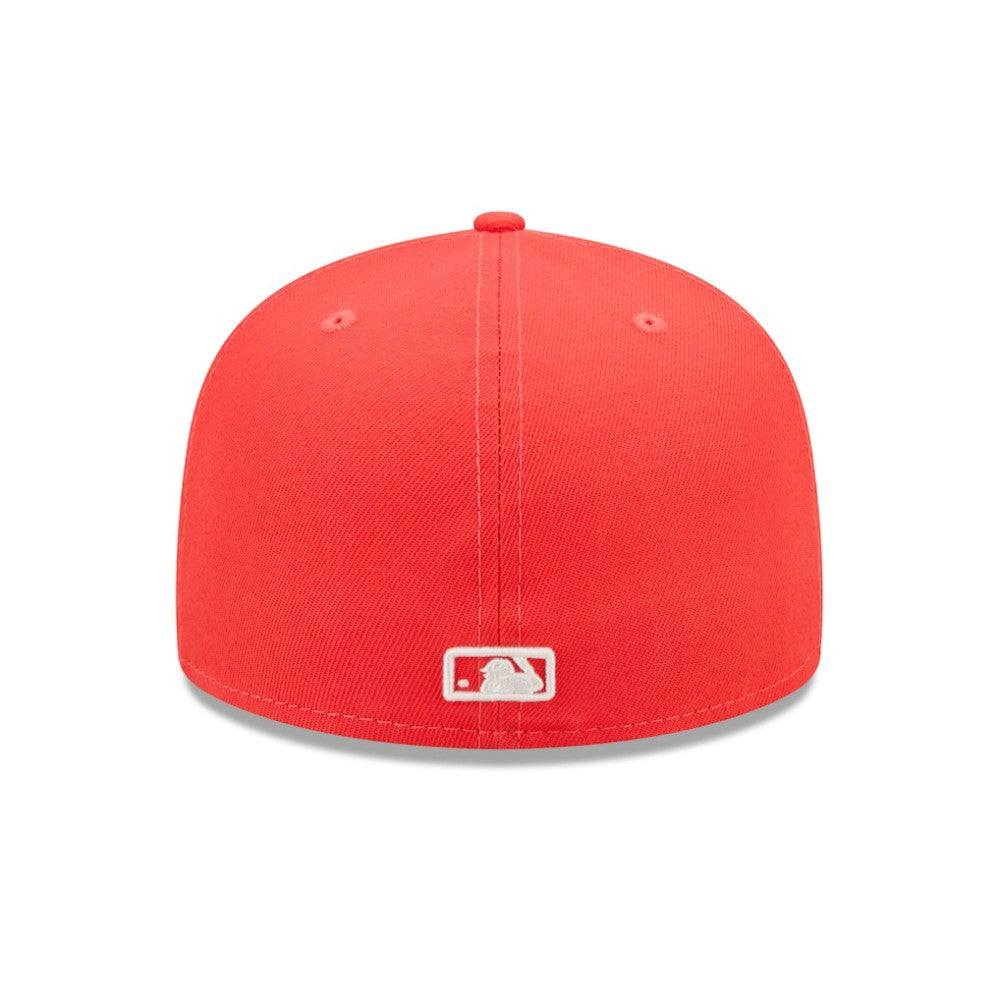 Chicago White Sox Lava Highlighter Logo 59FIFTY Fitted Hat Red | New Era