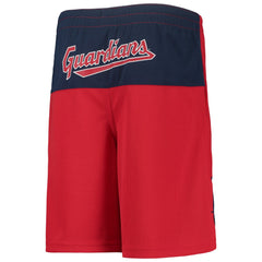 Jose Ramirez Cleveland Guardians Youth Pandemonium Name & Number Shorts Red