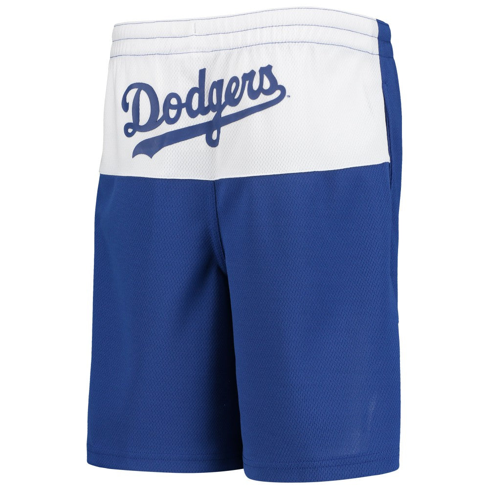 Clayton Kershaw Los Angeles Dodgers Youth Pandemonium Name & Number Shorts Royal