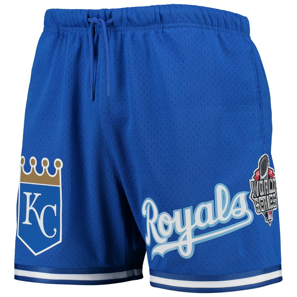 Kansas City Royals Pro Standard 2015 World Series Mesh Shorts Royal